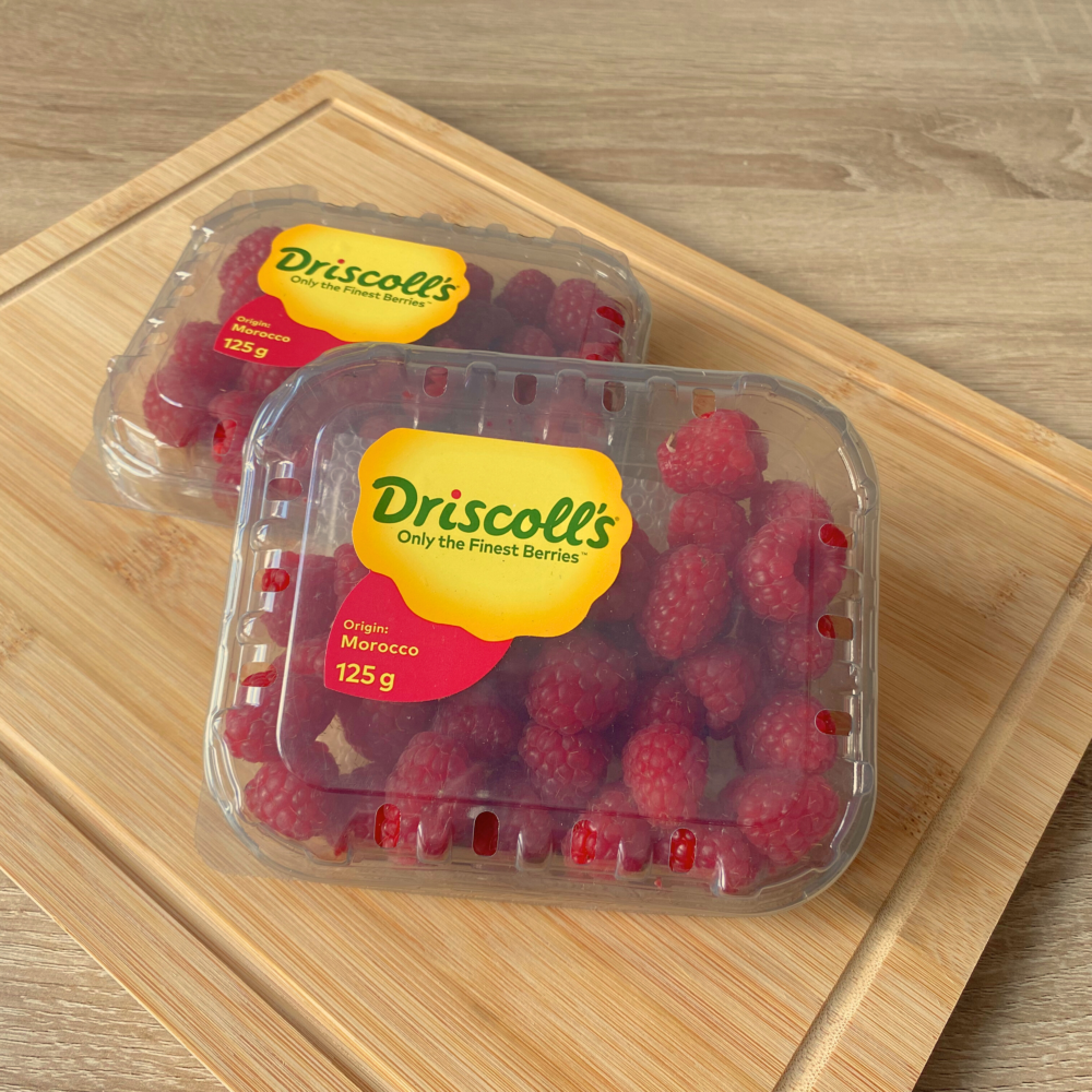 Frambuesas 2 bandejas