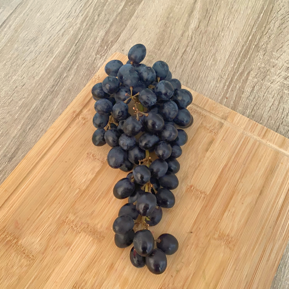 Bandeja de Uvas Negras 350gr